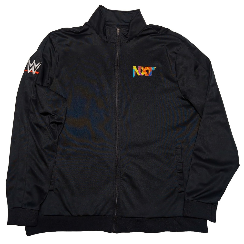 SPORT-TEK NXT WWE Wrestling Full Zip Performance Jacket Black XXL 2XL